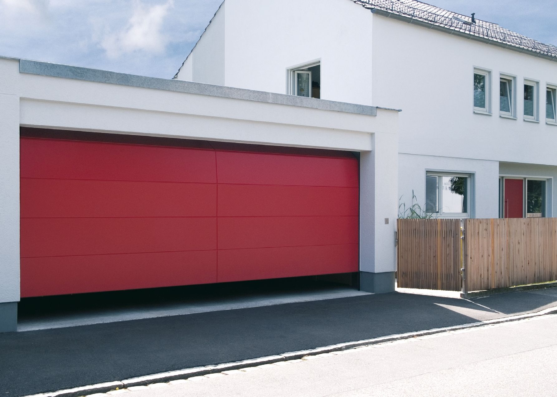 Sektionaltore aus Holz